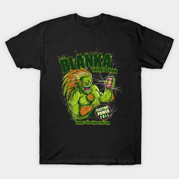 BLANKA ENERGY DRINK T-Shirt by FernandoSala